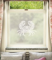 Granchio Window Film Crab Design