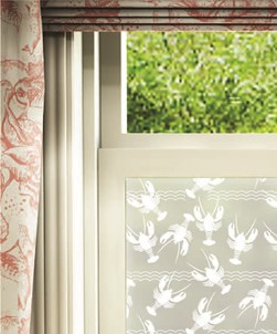 Aragosta Window Film Lobsters Design