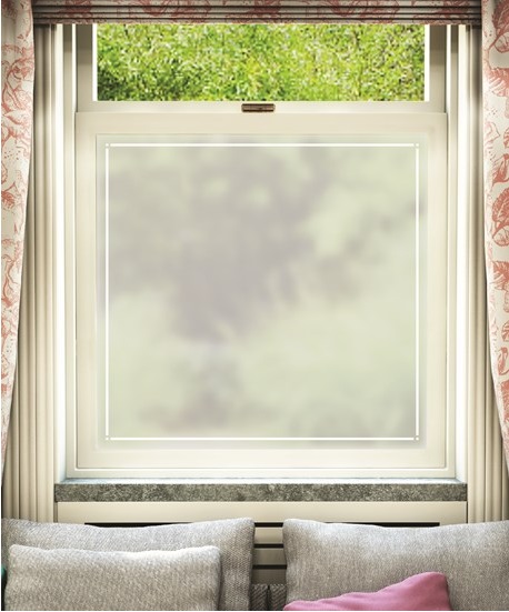 Patterned Window Film - Bordure