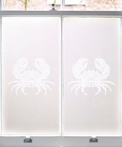 Granchio Window Film Crab Design