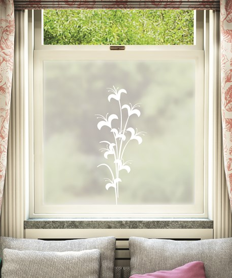 Patterned Window Film - Fleurir
