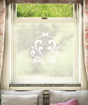 Patterned Window Film - Florero