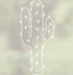 Patterned Window Film - Cactus