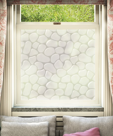 Patterned Window Film - Cobble