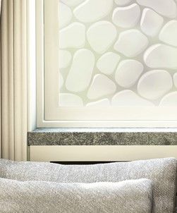 Patterned Window Film - Cobble