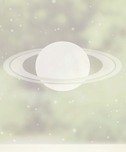 Patterned Window Film - Saturn