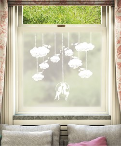 Chain and Clouds by Rob Ryan