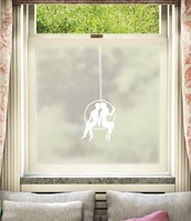 Couple in a Hoop by Rob Ryan