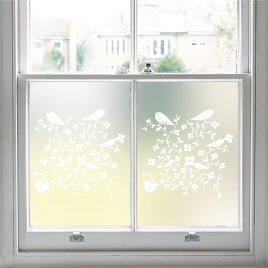 Bird Pattern by Rob Ryan Window Film for The Window Film Company