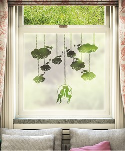 Chain and Clouds by Rob Ryan