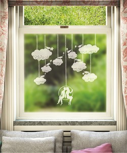 Chain and Clouds by Rob Ryan