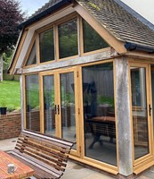 Click for prices Window Film for Conservatory Side Windows - Light Reflective Silver