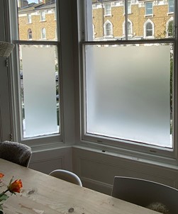 Frosted Window Film - Frostbrite Plain - Cut to Size